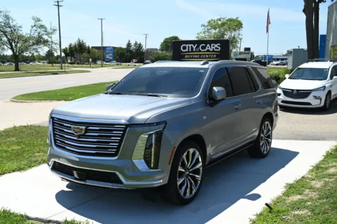 Silver 2025 Cadillac Escalade Premium Luxury Platinum for sale in Troy, MI