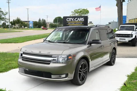 Gray 2014 Ford Flex SEL for sale in Troy, MI