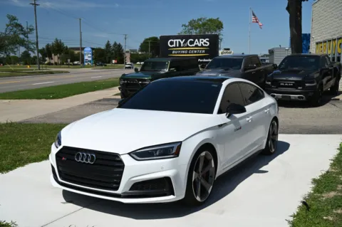White 2019 Audi S5 Sportback 3.0T quattro Premium Plus for sale in Troy, MI