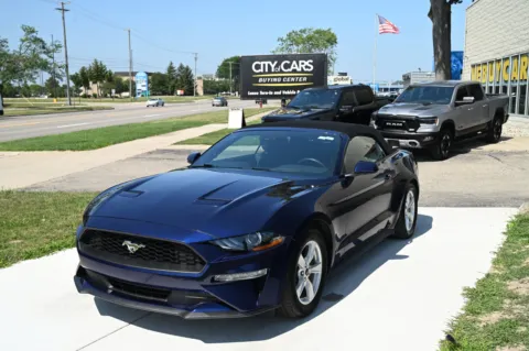 Blue 2020 Ford Mustang EcoBoost for sale in Troy, MI
