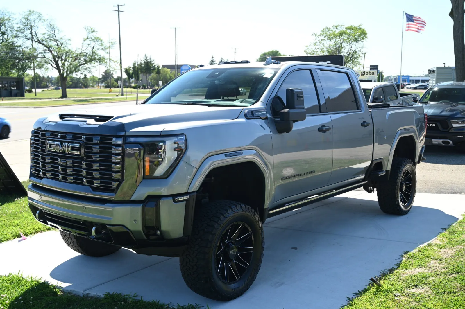 Gray 2024 GMC Sierra 2500HD Denali Ultimate for sale in Troy, MI