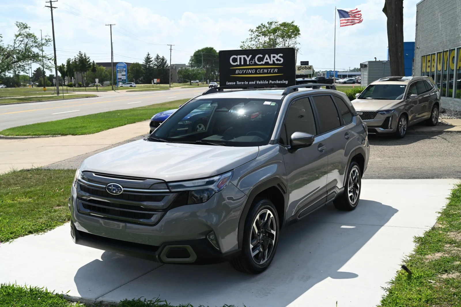 Beige 2025 Subaru Forester Limited for sale in Troy, MI
