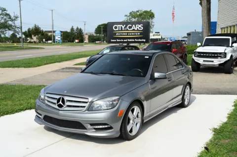Gray 2011 Mercedes-Benz C 300 Sport 4MATIC for sale in Troy, MI
