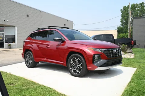 Another view of 2024 Hyundai Tucson Hybrid N Line for sale in Troy, MI at City of Cars