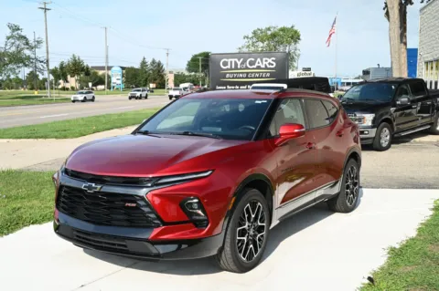 Red 2023 Chevrolet Blazer RS for sale in Troy, MI