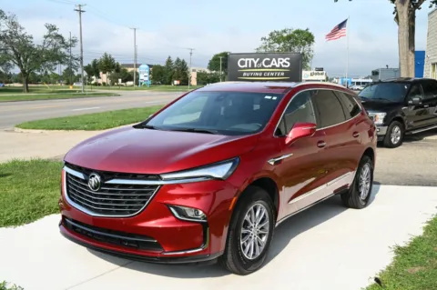 Red 2024 Buick Enclave Essence for sale in Troy, MI