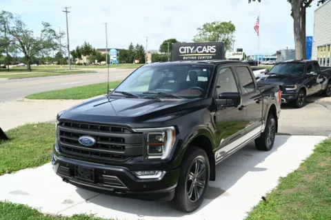 Black 2023 Ford F-150 Lariat for sale in Troy, MI