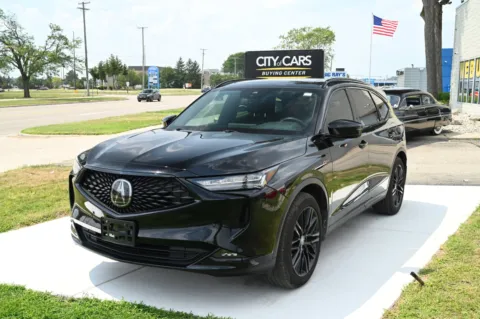 Black 2024 Acura MDX SH-AWD w/A-SPEC for sale in Troy, MI