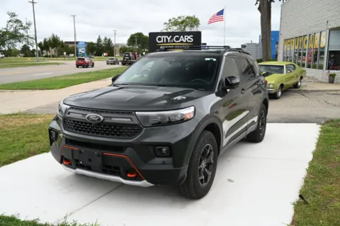 Green 2023 Ford Explorer Timberline for sale in Troy, MI