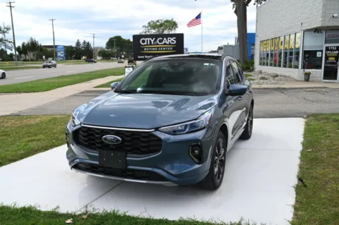 Blue 2023 Ford Escape ST-Line Elite for sale in Troy, MI