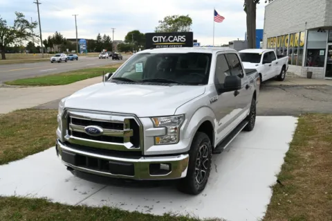 Silver 2016 Ford F-150 XLT for sale in Troy, MI