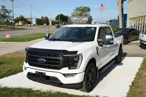 White 2022 Ford F-150 Lariat for sale in Troy, MI