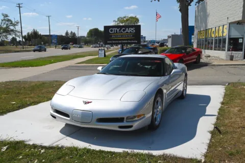Silver 2001 Chevrolet Corvette for sale in Troy, MI