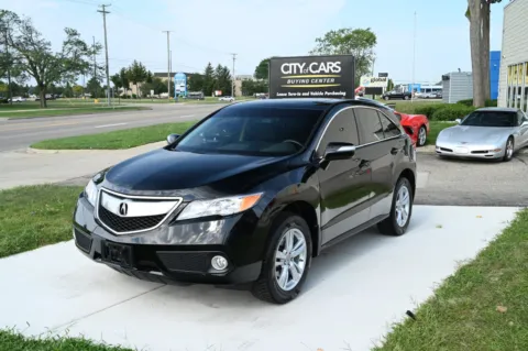 Black 2014 Acura RDX w/Tech for sale in Troy, MI
