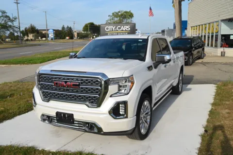 White 2019 GMC Sierra 1500 Denali for sale in Troy, MI