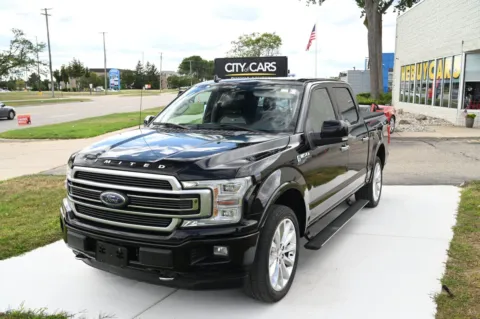 Black 2019 Ford F-150 Limited for sale in Troy, MI