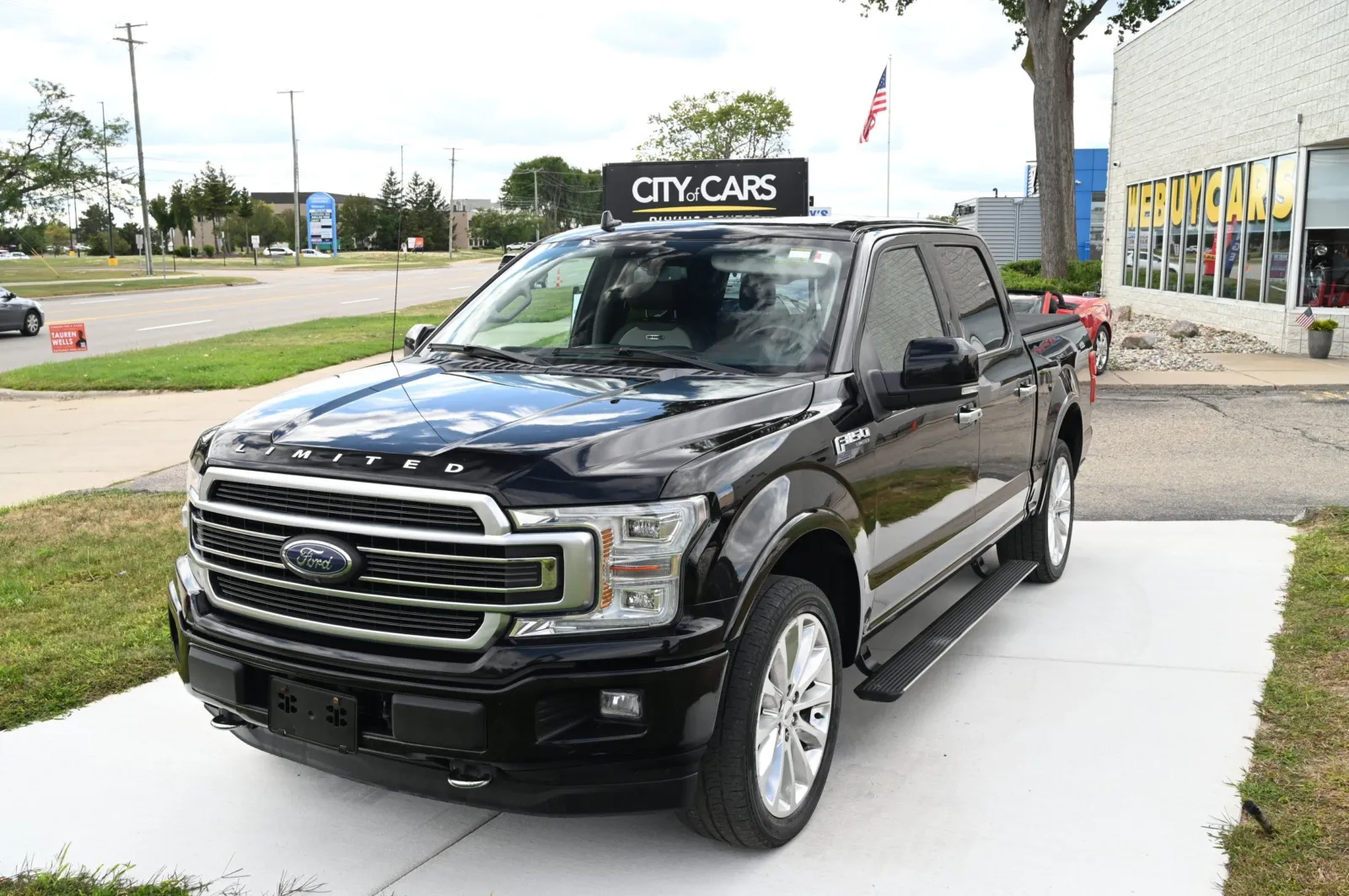 Black 2019 Ford F-150 Limited for sale in Troy, MI