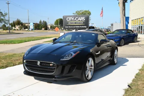 Black 2014 Jaguar F-Type V8 S for sale in Troy, MI