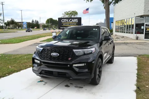 Black 2022 Ford Explorer ST for sale in Troy, MI