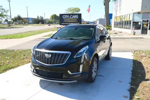 Black 2022 Cadillac XT5 AWD Premium Luxury for sale in Troy, MI