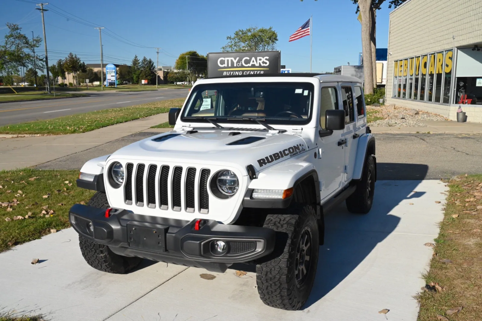 White 2020 Jeep Wrangler Unlimited Rubicon for sale in Troy, MI