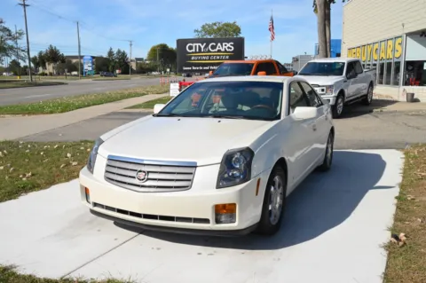 White 2003 Cadillac CTS Standard for sale in Troy, MI