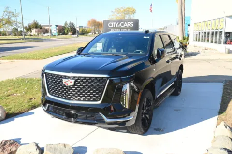 Black 2025 Cadillac Escalade Premium Luxury for sale in Troy, MI