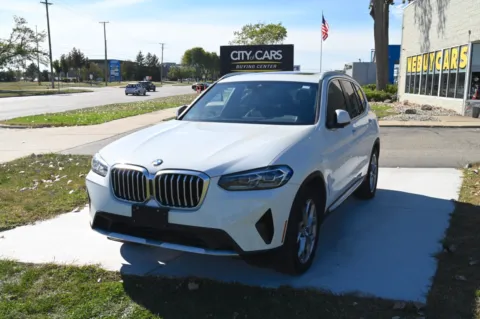 White 2022 BMW X3 xDrive30i for sale in Troy, MI