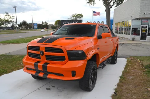 Orange 2017 Ram 1500 Sport for sale in Troy, MI