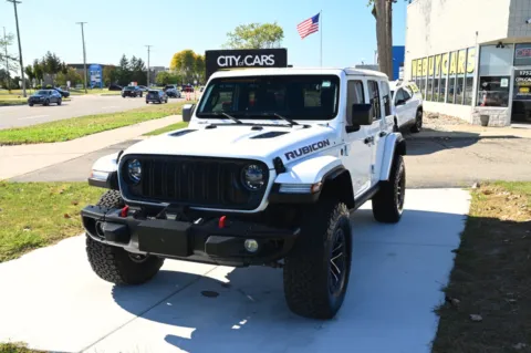 White 2024 Jeep Wrangler Rubicon X for sale in Troy, MI