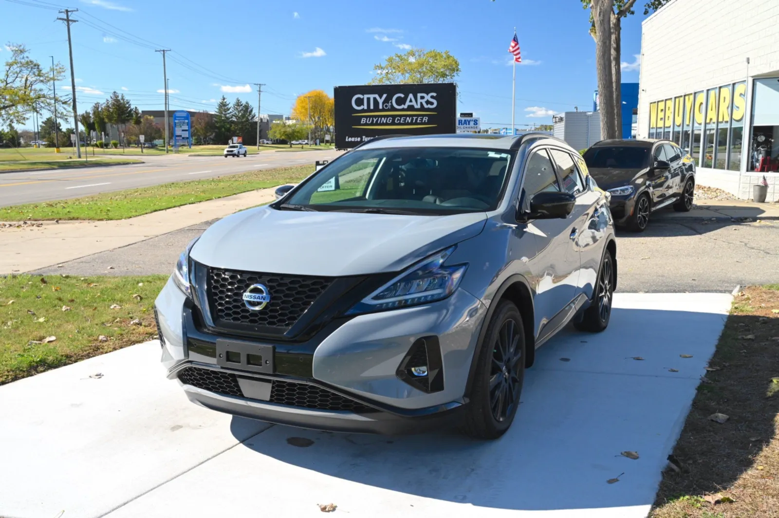 Gray 2022 Nissan Murano SL for sale in Troy, MI