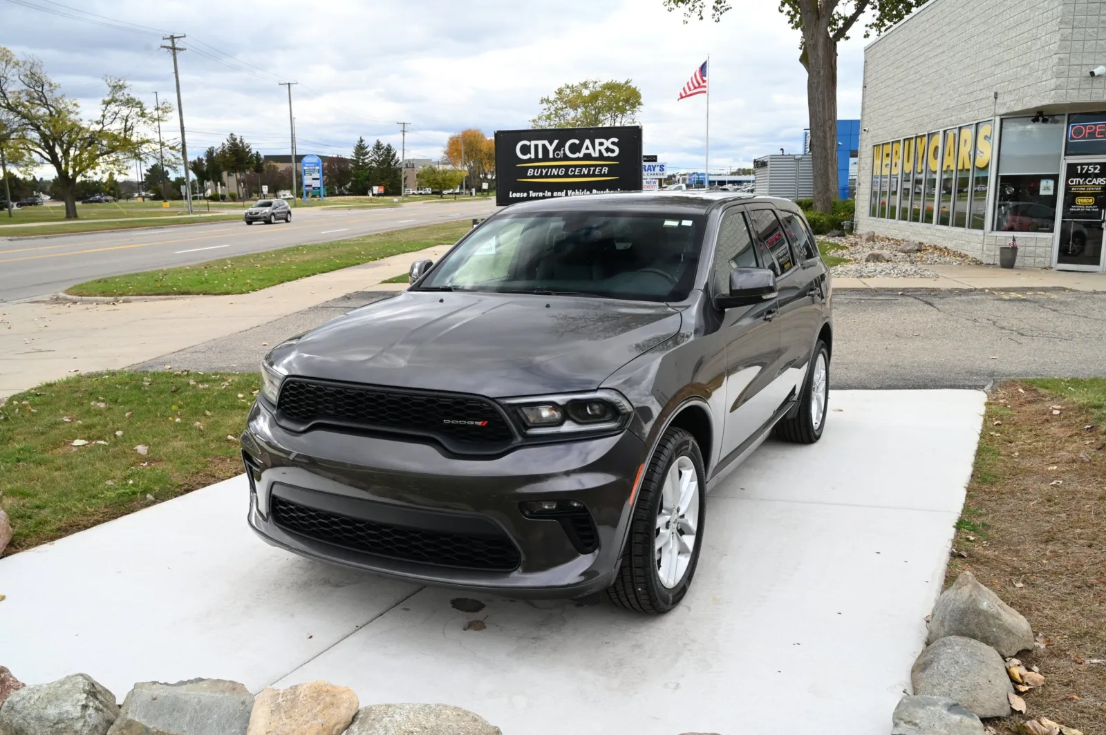 Gray 2021 Dodge Durango GT Plus AWD for sale in Troy, MI