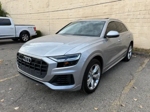 Silver 2022 Audi Q8 Premium Plus 55 TFSI quattro Tiptronic for sale in Troy, MI