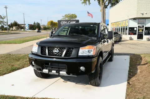 Black 2014 Nissan Titan PRO-4X for sale in Troy, MI