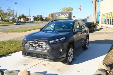 Gray 2024 Toyota RAV4 Limited for sale in Troy, MI