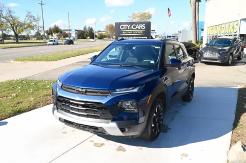 Blue 2022 Chevrolet Trailblazer AWD LT for sale in Troy, MI
