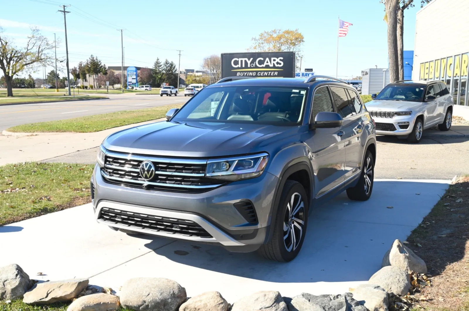 2021 Volkswagen Atlas 3.6L V6 SEL Premium for sale in Troy, MI