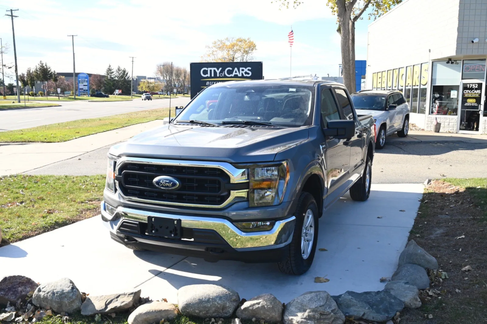 Gray 2023 Ford F-150 XLT for sale in Troy, MI
