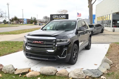 Black 2023 GMC Acadia AWD AT4 for sale in Troy, MI