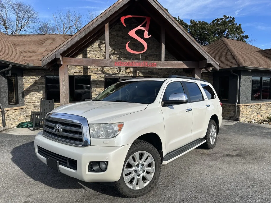 White 2013 Toyota Sequoia Platinum for sale in Maryville, TN