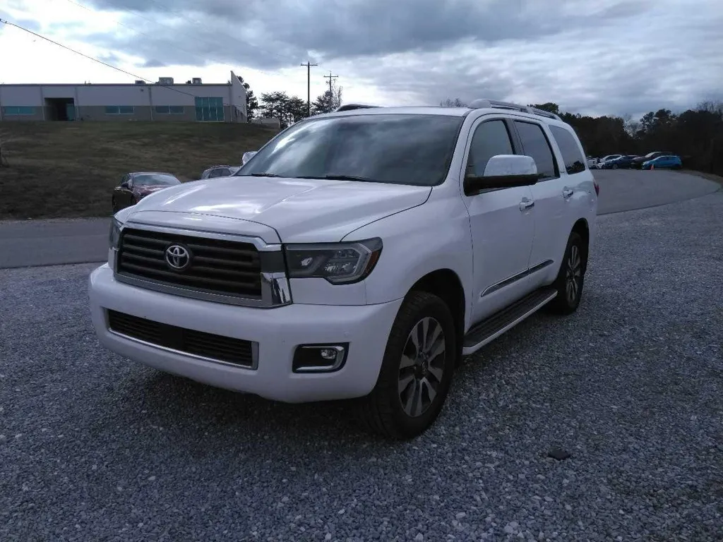 White 2021 Toyota Sequoia Limited for sale in Maryville, TN