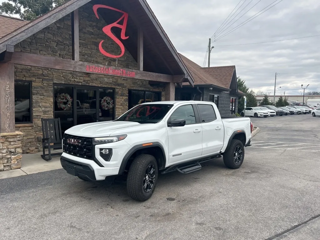 White 2023 GMC Canyon Elevation for sale in Maryville, TN