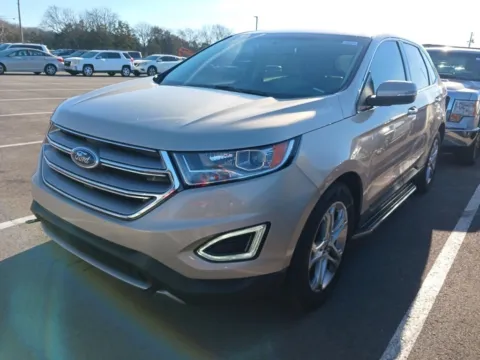 White 2018 Ford Edge Titanium for sale in Maryville, TN