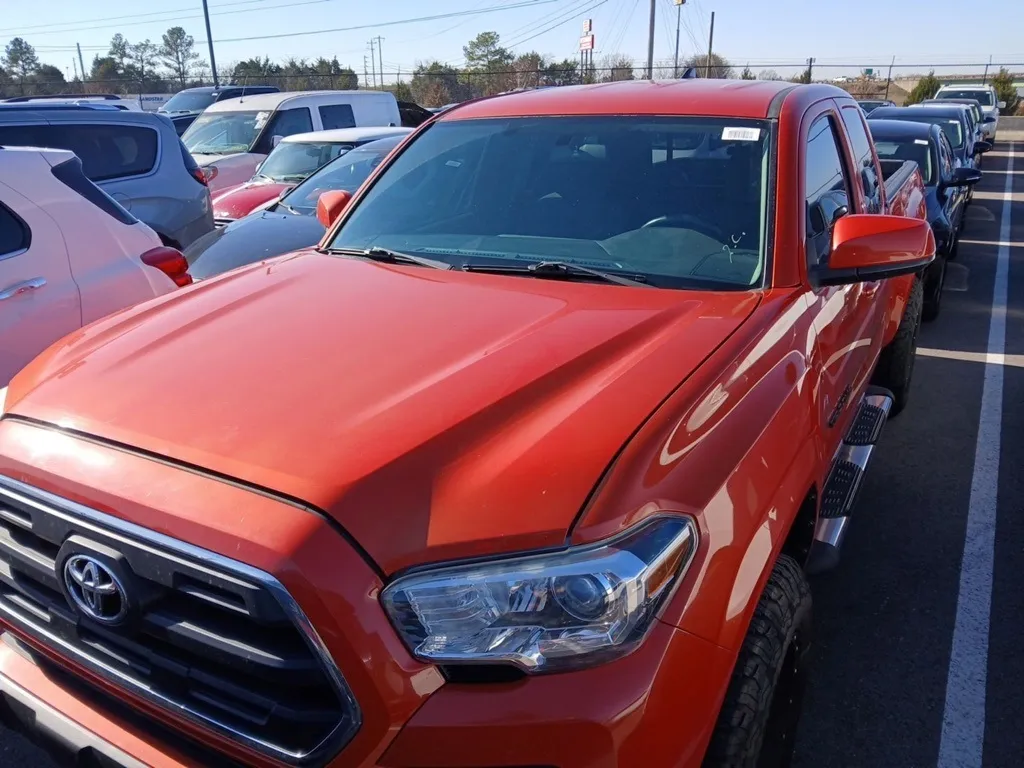 Orange 2016 Toyota Tacoma SR5 for sale in Maryville, TN