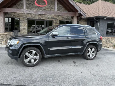 Black 2012 Jeep Grand Cherokee Overland for sale in Maryville, TN