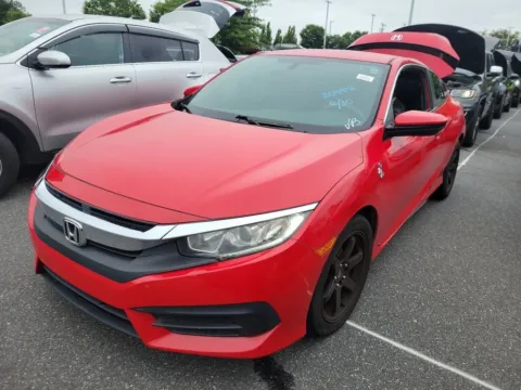 Red 2017 Honda Civic LX for sale in Maryville, TN