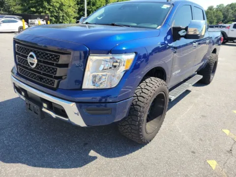 Blue 2021 Nissan Titan SV for sale in Maryville, TN