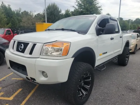 White 2013 Nissan Titan PRO-4X for sale in Maryville, TN