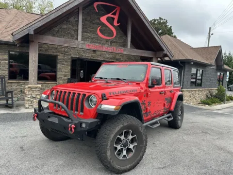 Red 2019 Jeep Wrangler Unlimited Rubicon for sale in Maryville, TN