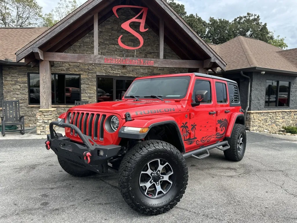 Red 2019 Jeep Wrangler Unlimited Rubicon for sale in Maryville, TN